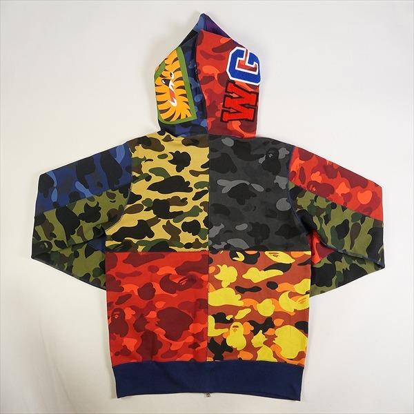 A BATHING APE ア ベイシング エイプ COLOR CAMO SHARK FULL ZIP
