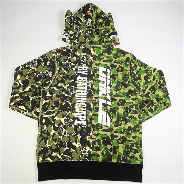 A BATHING APE MO'WAX UNKLE × BAPE CAMO FULL ZIP HOODIE シャーク