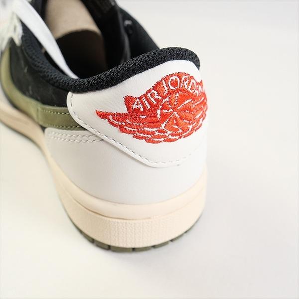 NIKE ナイキ ×Travis Scott WMNS Air Jordan 1 Low OG Medium Olive 