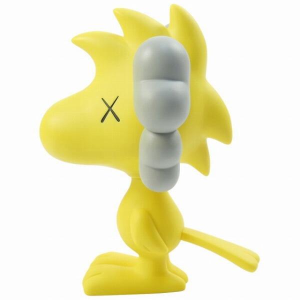 KAWS カウズ ×MEDICOM TOY WOODSTOCK ウッドストック フィギュア 黄