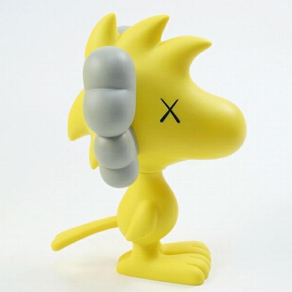 KAWS カウズ ×MEDICOM TOY WOODSTOCK ウッドストック フィギュア 黄