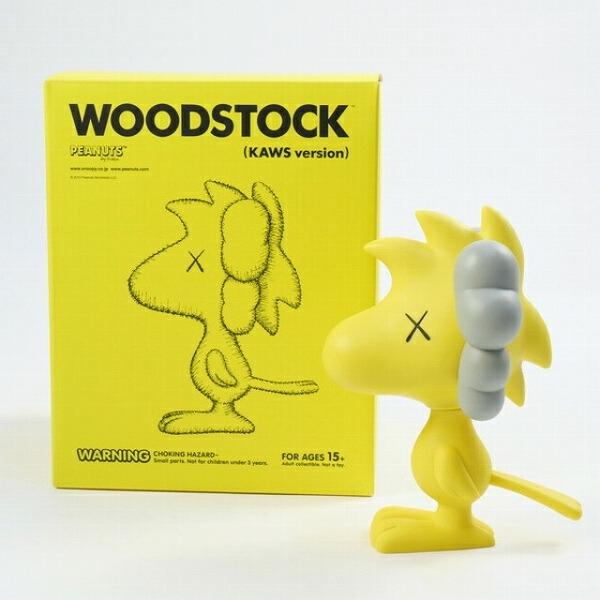 KAWS カウズ ×MEDICOM TOY WOODSTOCK ウッドストック フィギュア 黄