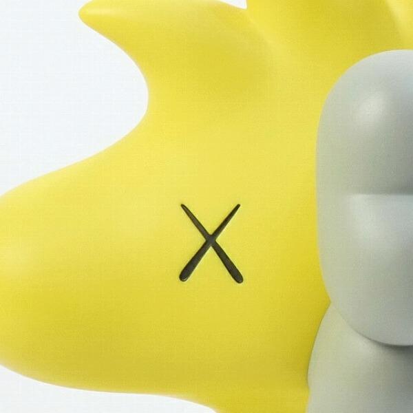 KAWS カウズ ×MEDICOM TOY WOODSTOCK ウッドストック フィギュア 黄