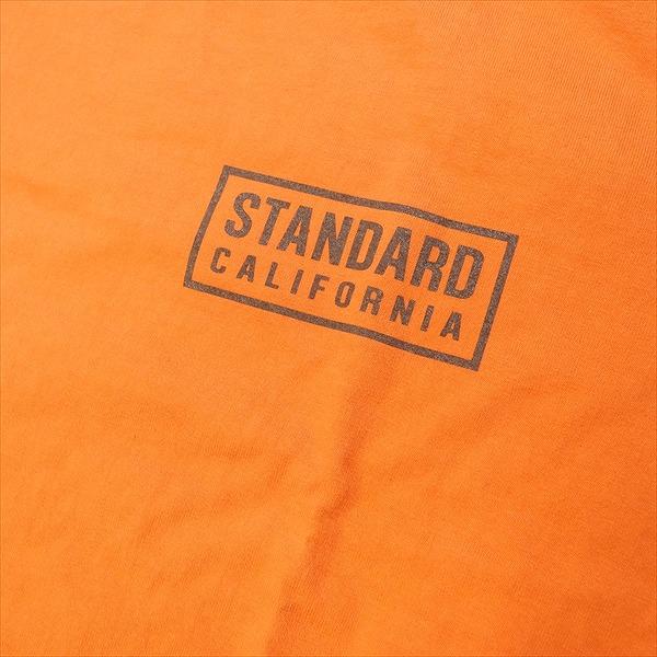 STANDARD CALIFORNIA SD HEAVYWEIGHT BOX LOGO LS T ORANGE ロンT