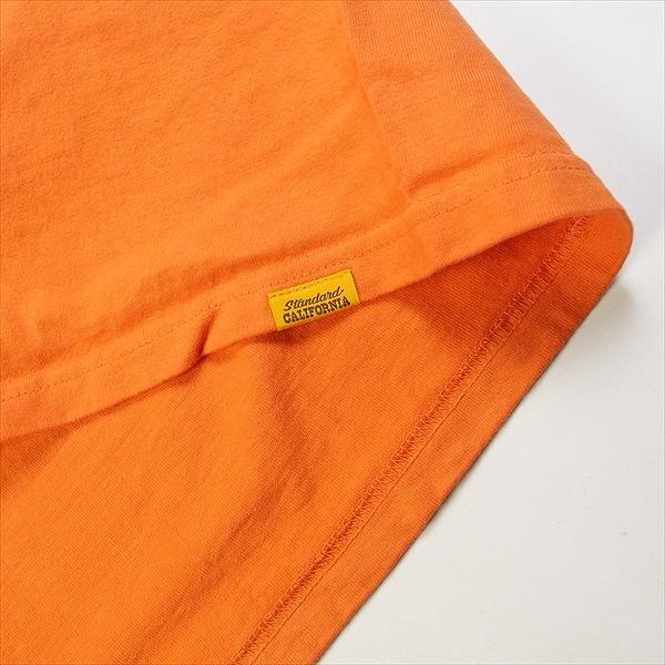 STANDARD CALIFORNIA SD HEAVYWEIGHT BOX LOGO LS T ORANGE ロンT