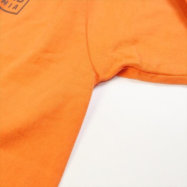 STANDARD CALIFORNIA SD HEAVYWEIGHT BOX LOGO LS T ORANGE ロンT