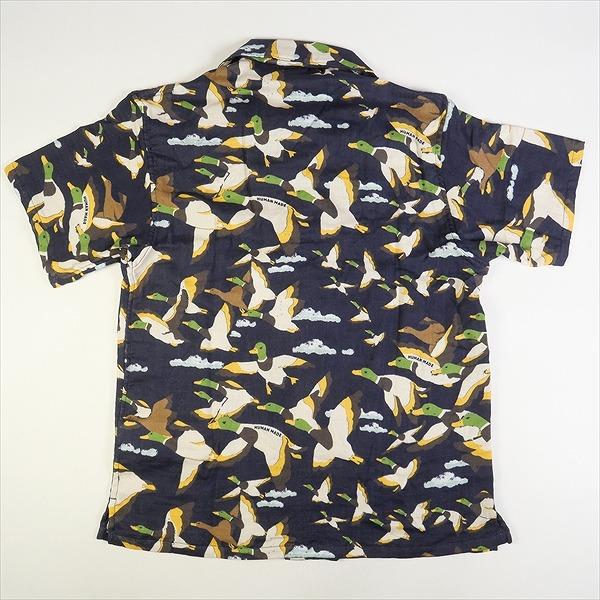 HUMAN MADE ヒューマンメイド 23SS DUCK GAUZE ALOHA SHIRT NAVY 半袖
