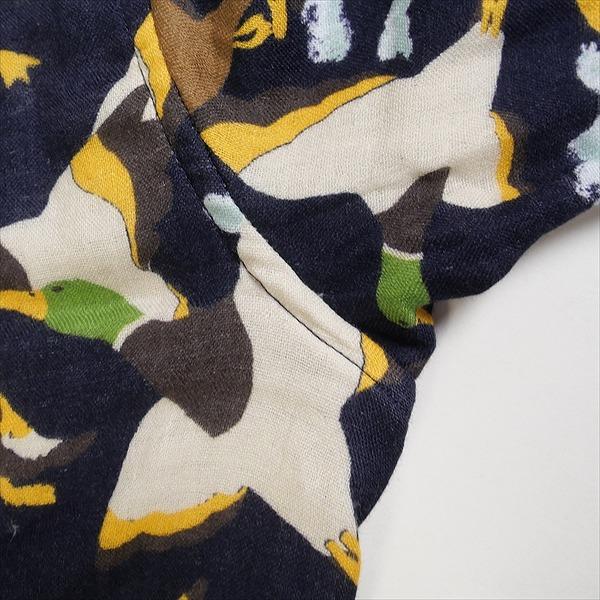 HUMAN MADE ヒューマンメイド 23SS DUCK GAUZE ALOHA SHIRT NAVY 半袖 