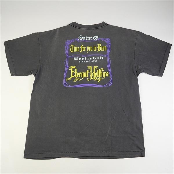 SAINT MICHAEL セント マイケル 23SS SS TEE DEVIL HND BLACK Tシャツ 