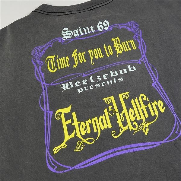 SAINT MICHAEL セント マイケル 23SS SS TEE DEVIL HND BLACK Tシャツ 