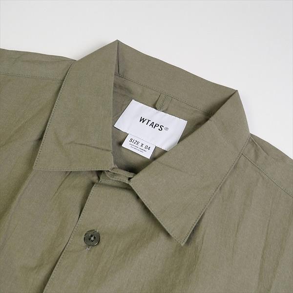WTAPS ダブルタップス 23SS INGREDIENT / SS COTTON. BROADCLOTH OLIVE