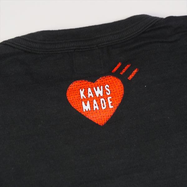 HUMAN MADE ヒューマンメイド ×KAWS 21SS T-SHIRT #1 Black フェイス