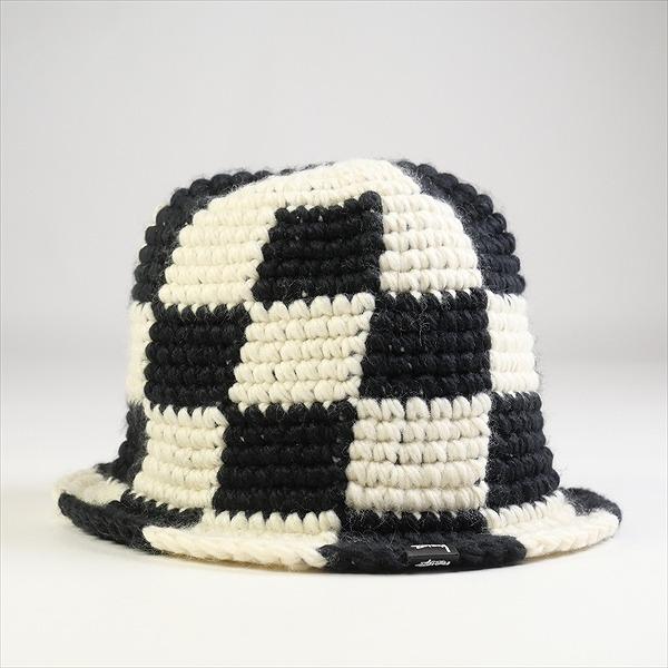 Stussy Bucket Hat Checker Knit 