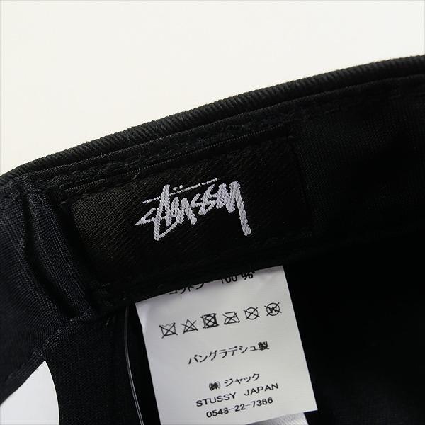 STUSSY ステューシー 23AW LOW PRO SOUVENIR STRAPBACK BLACK キャップ 黒 Size 【フリー】 【新古品・未使用品】 20774246｜stay246｜09