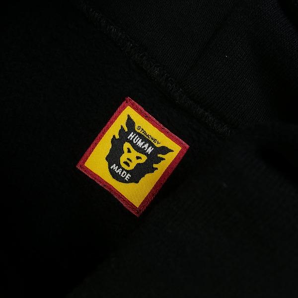HUMAN MADE ヒューマンメイド 23AW HEAVY WEIGHT HOODIE #2 Black