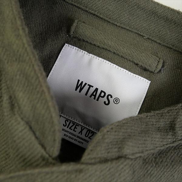WTAPS ダブルタップス 21AW LEAGUE / LS COTTON. FLANNEL OLIVE ベース