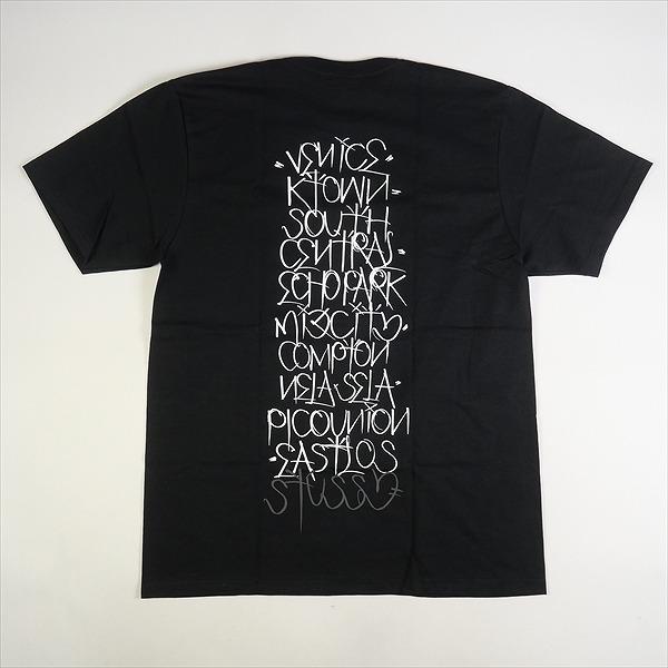 STUSSY ステューシー ×BORN X RAISED 23AW HANDSTYLES TEE Black T Stussy Born Raised Handstyles Tee Black