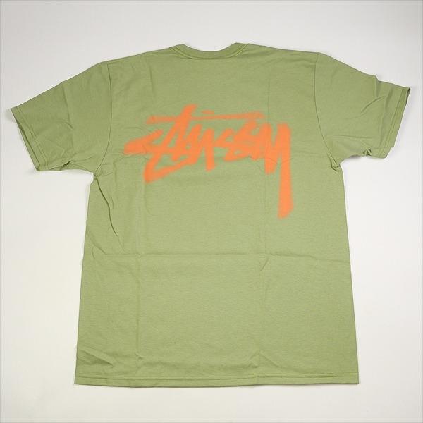STUSSY ステューシー 23AW DIZZY STOCK TEE MOSS Tシャツ 緑 Size 【L】 【新古品・未使用品】 20776828｜stay246｜02