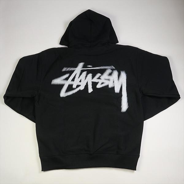 STUSSY ステューシー 23AW DIZZY STOCK HOODIE BLACK スウェット