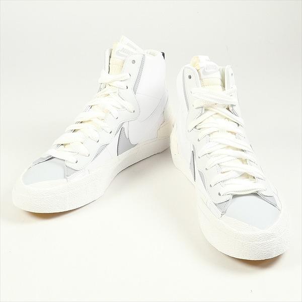 NIKE ナイキ ×SACAI サカイ BLAZER MID BV0072-100 スニーカー 白灰 