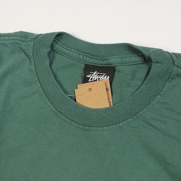 STUSSY ステューシー 23AW SKULL & BONES TEE PIGMENT DYED FOREST Tシャツ 緑 Size 【L】 【新古品・未使用品】 20777351｜stay246｜03