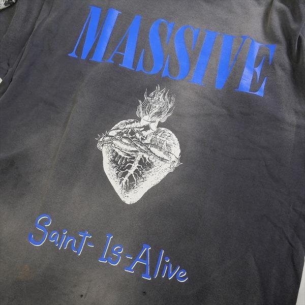 SAINT MICHAEL セント マイケル 23AW LS TEE/MASSIVE BLACK ロンT 黒 