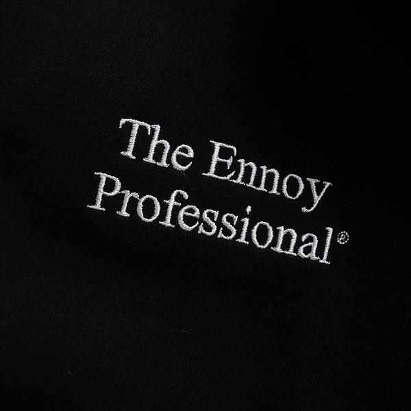 The Ennoy Professional ×is-ness ×スタイリスト私物 CREW SWEAT BLACK