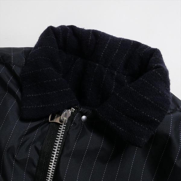 sacai サカイ 23AW Wool Shrivel Reversible Blouson Navy ジャケット