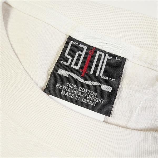 SAINT MICHAEL セント マイケル 23AW SS TEE/HEART SAINT/WHITE USED 