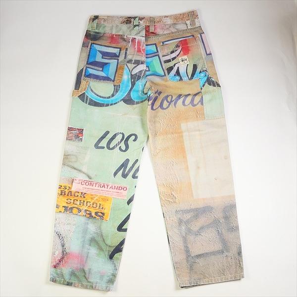 STUSSY ステューシー 23AW WORK PANT ALFONSO CANVAS Multi パンツ