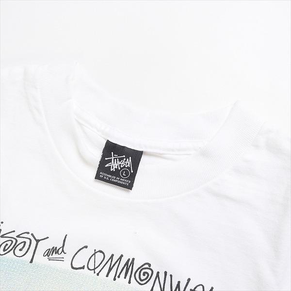 STUSSY ステューシー ×COMMONWEALTH MLK Tee White Tシャツ 白 Size