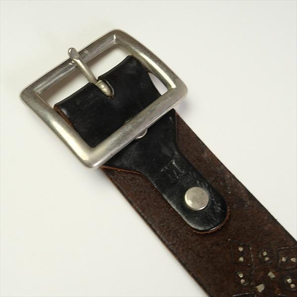 TENDERLOIN テンダーロイン T-STUD BELT BLACK/BLUE ピーナッツレザー