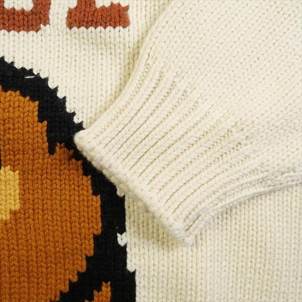HUMAN MADE ヒューマンメイド 23AW DACHS KNIT SWEATER White