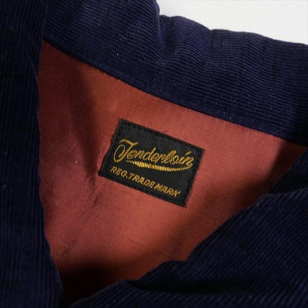 TENDERLOIN テンダーロイン T-CORDUROY SHT N NAVY 長袖シャツ 紺 Size