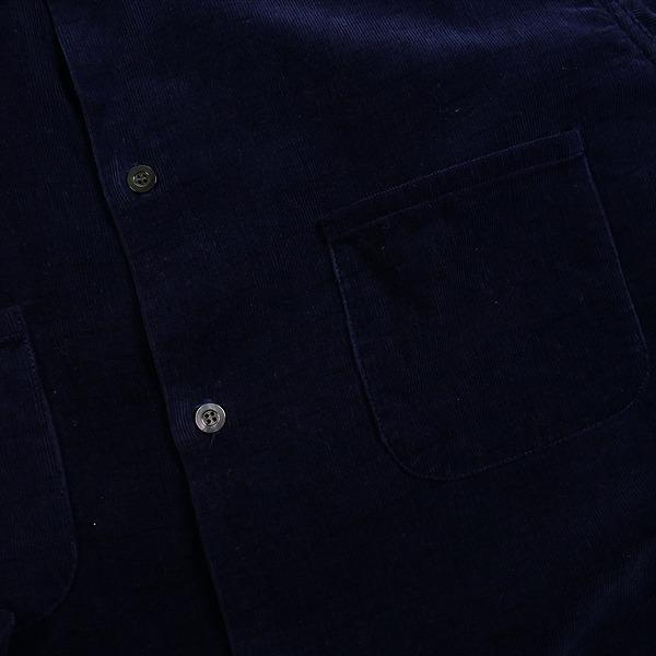 TENDERLOIN テンダーロイン T-CORDUROY SHT N NAVY 長袖シャツ 紺 Size