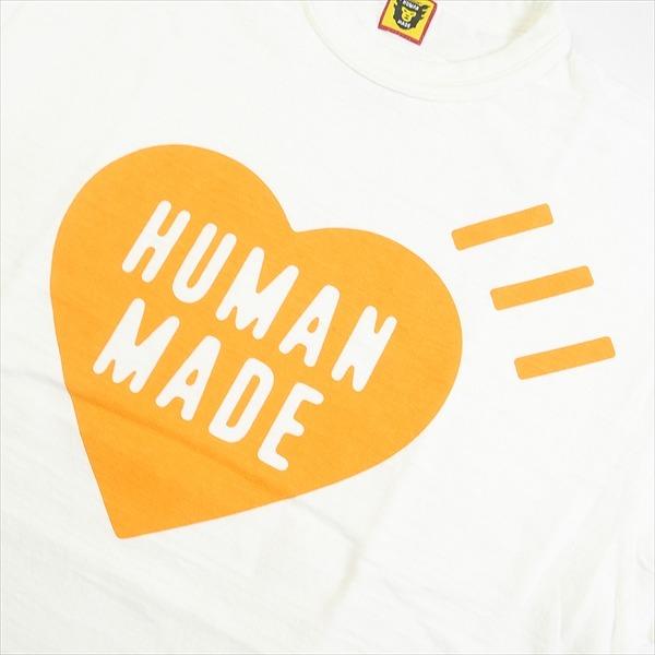 HUMAN MADEヒューマンメイドHEART PATTERN SHIRT HUMAN MADE ヒューマンメイド 23AW Heart T-Shirt White SHIBUYA PARCO