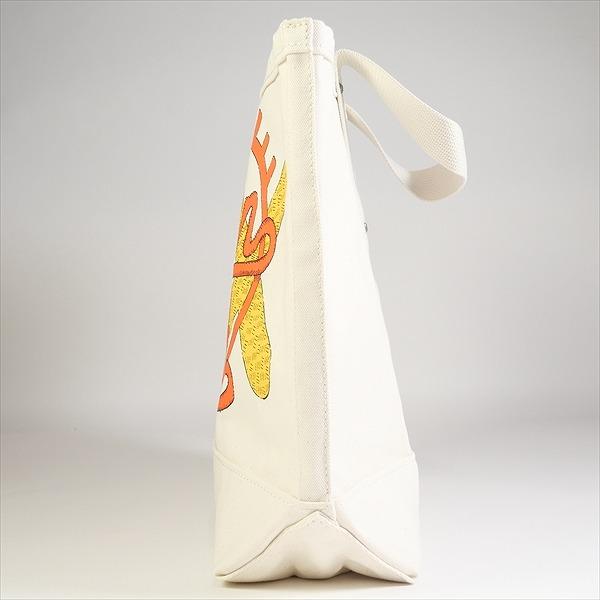 ヒューマンメイド　トートバッグ HUMAN MADE ヒューマンメイド ×KAWS KAWS TOTE BAG LARGE #2 White