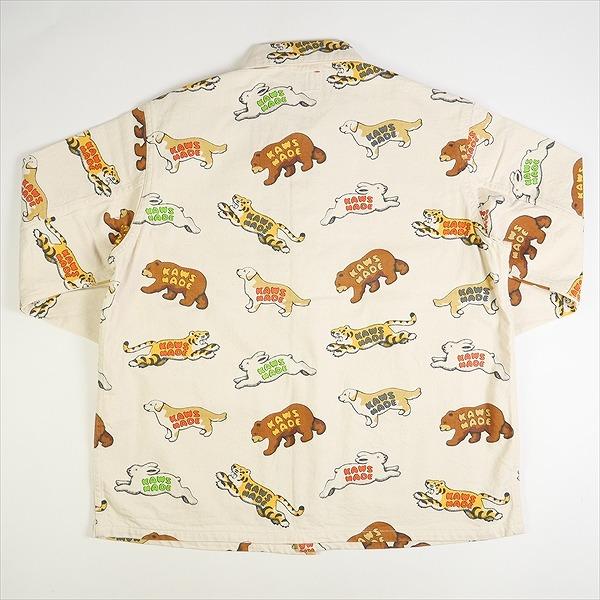 HUMAN MADE ×KAWS 23AW KAWS Animal Patterned Coverall Jacket White  