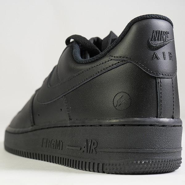 NIKE ナイキ ×Fragment Desgin AIR FORCE 1 `07 BLACK/BLACK 