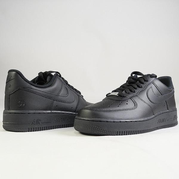 NIKE ナイキ ×Fragment Desgin AIR FORCE 1 `07 BLACK/BLACK 