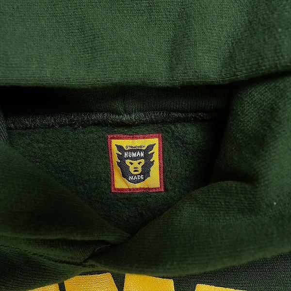 HUMAN MADE ヒューマンメイド 23AW HEAVY WEIGHT HOODIE #1 Green