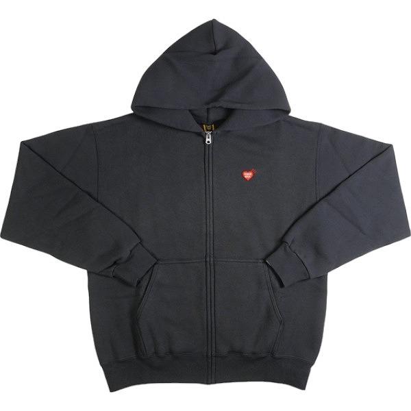 HUMAN MADE ヒューマンメイド 23AW ZIP-UP HOODIE Black HM26CS040