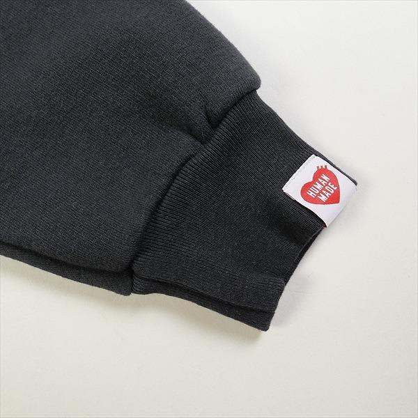 HUMAN MADE ヒューマンメイド 23AW ZIP-UP HOODIE Black HM26CS040