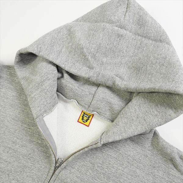 HUMAN MADE ヒューマンメイド 23AW ZIP-UP HOODIE Gray HM26CS040