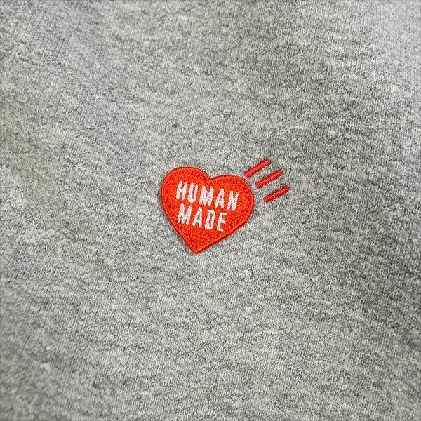 HUMAN MADE ヒューマンメイド 23AW ZIP-UP HOODIE Gray HM26CS040