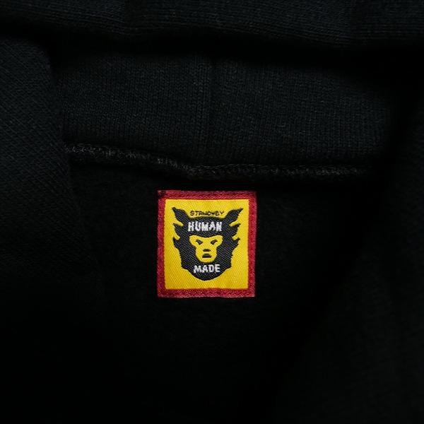 HUMAN MADE KAWS TIGER タイガー　パーカー　スウェット　XL HUMAN MADE ヒューマンメイド ×KAWS 23AW KAWS Hoodie #2 Black