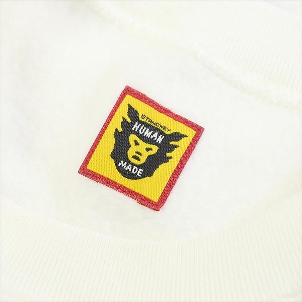 HUMAN MADE ヒューマンメイド 23AW SWEATSHIRT White HM26CS041