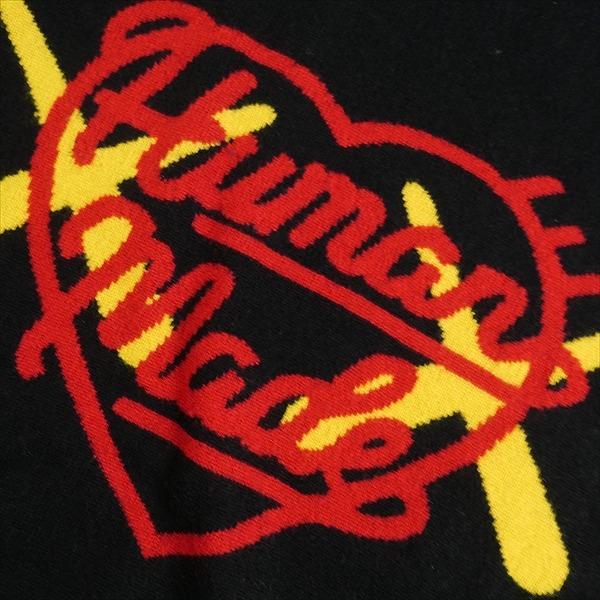 HUMAN MADE ヒューマンメイド ×KAWS 23AW KAWS KNIT SWEATER Black 