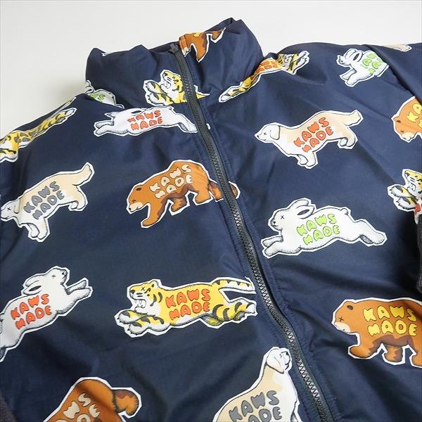 HUMAN MADE ヒューマンメイド ×KAWS 23AW KAWS DOWN JACKET Navy HUMAN MADE ヒューマンメイド ×KAWS 23AW KAWS DOWN JACKET Navy