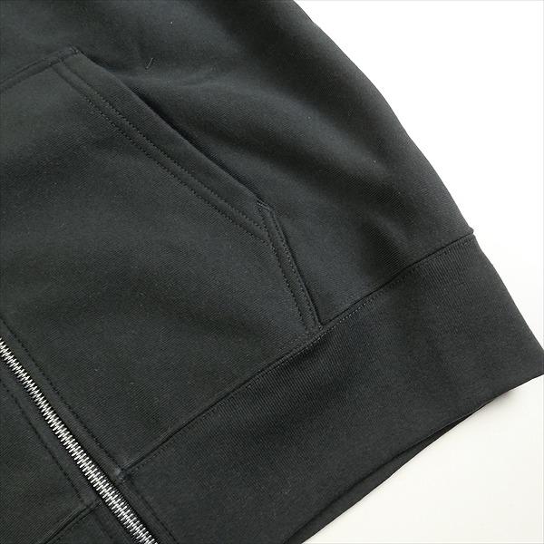 STUSSY ステューシー 24SS REGAL CROWN ZIP HOODIE BLACK ジップ
